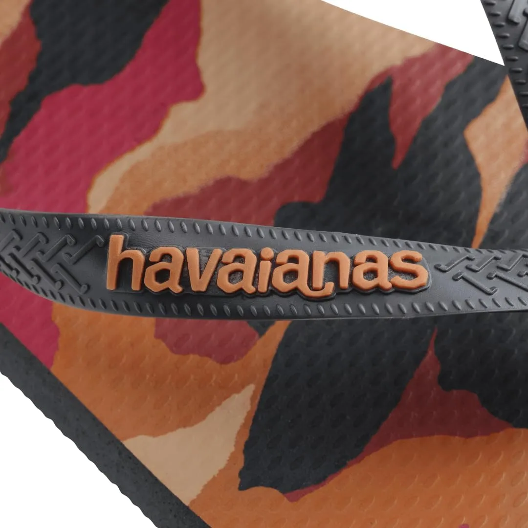 havaianas Women's Top Camu Sandal Green Olive Flip-Flop