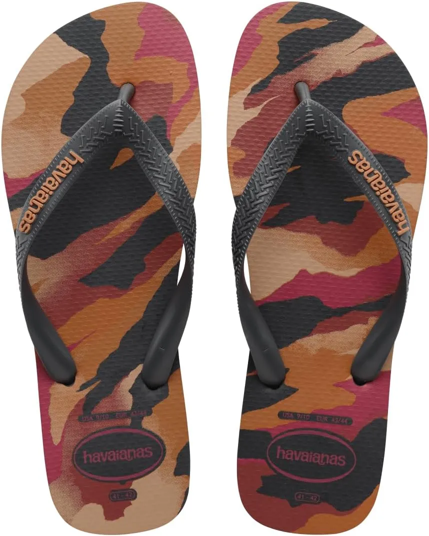 havaianas Women's Top Camu Sandal Green Olive Flip-Flop