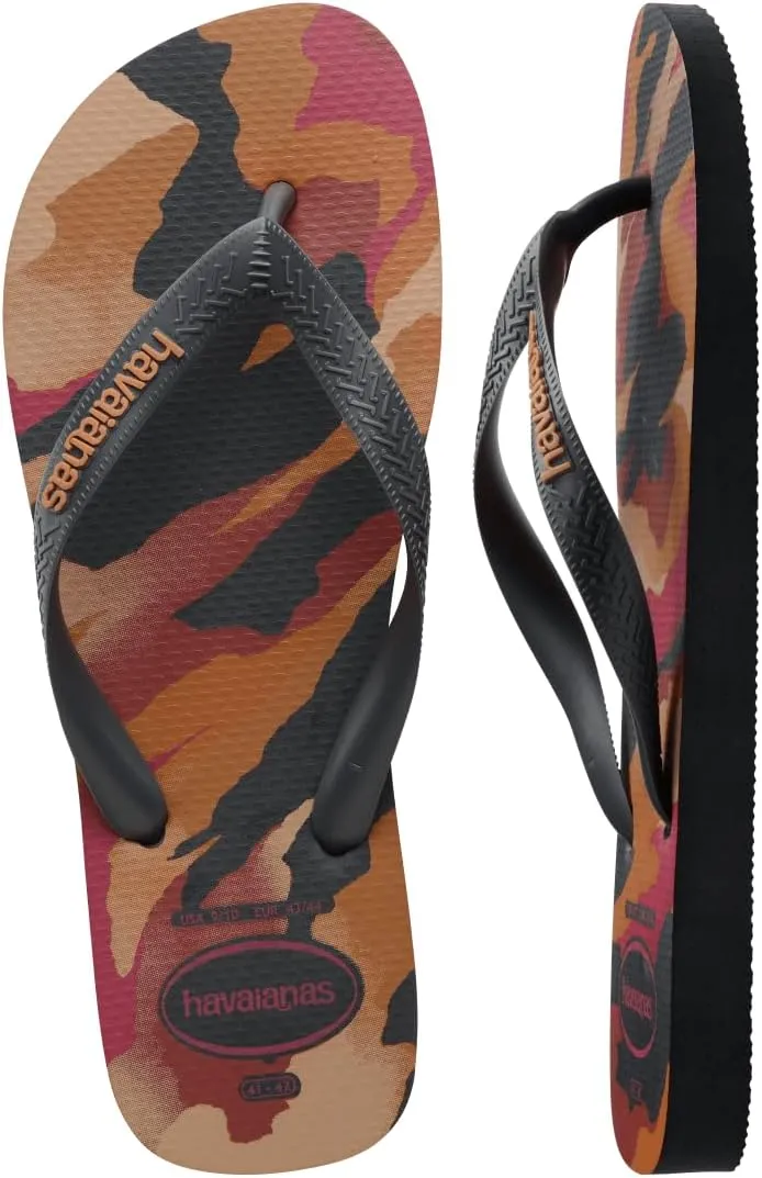 havaianas Women's Top Camu Sandal Green Olive Flip-Flop