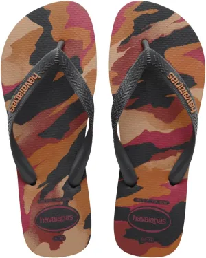 havaianas Women's Top Camu Sandal Green Olive Flip-Flop