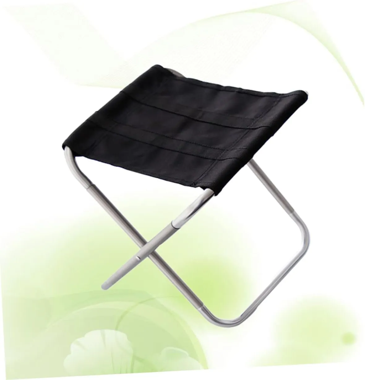 Hemoton Portable Lightweight Folding Fishing Chair Middle Oxford Cloth Outdoor Chair for Camping Picnics and More Durable Easy to Clean Breathable Design