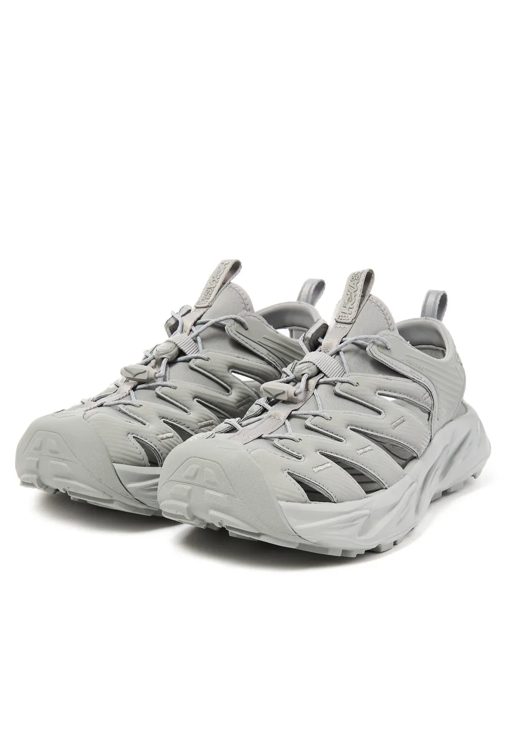 Hoka Hopara Sandals - Stellar Grey / Stellar Grey