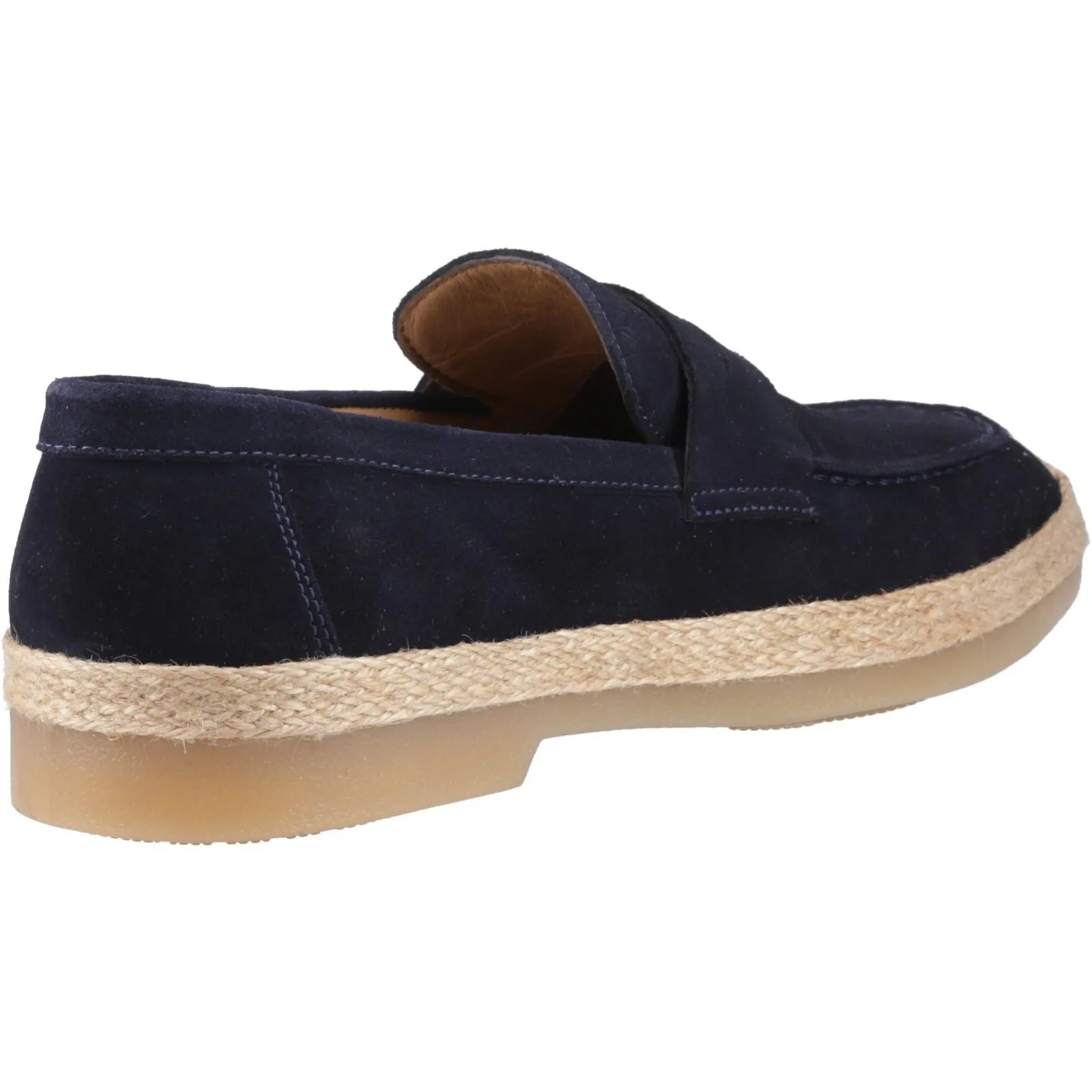 Hush Puppies Laurence Suede Men's Navy Loafers