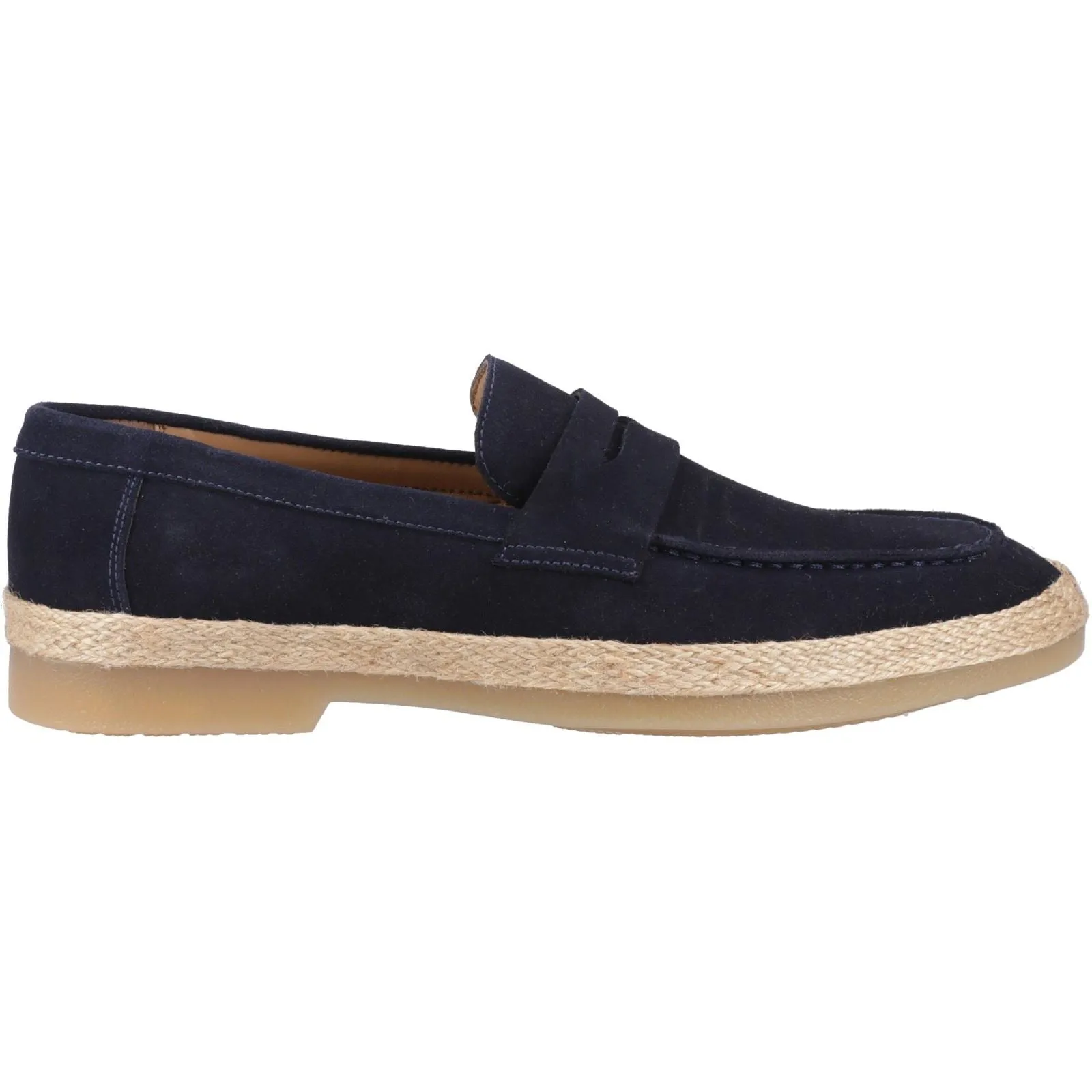Hush Puppies Laurence Suede Men's Navy Loafers