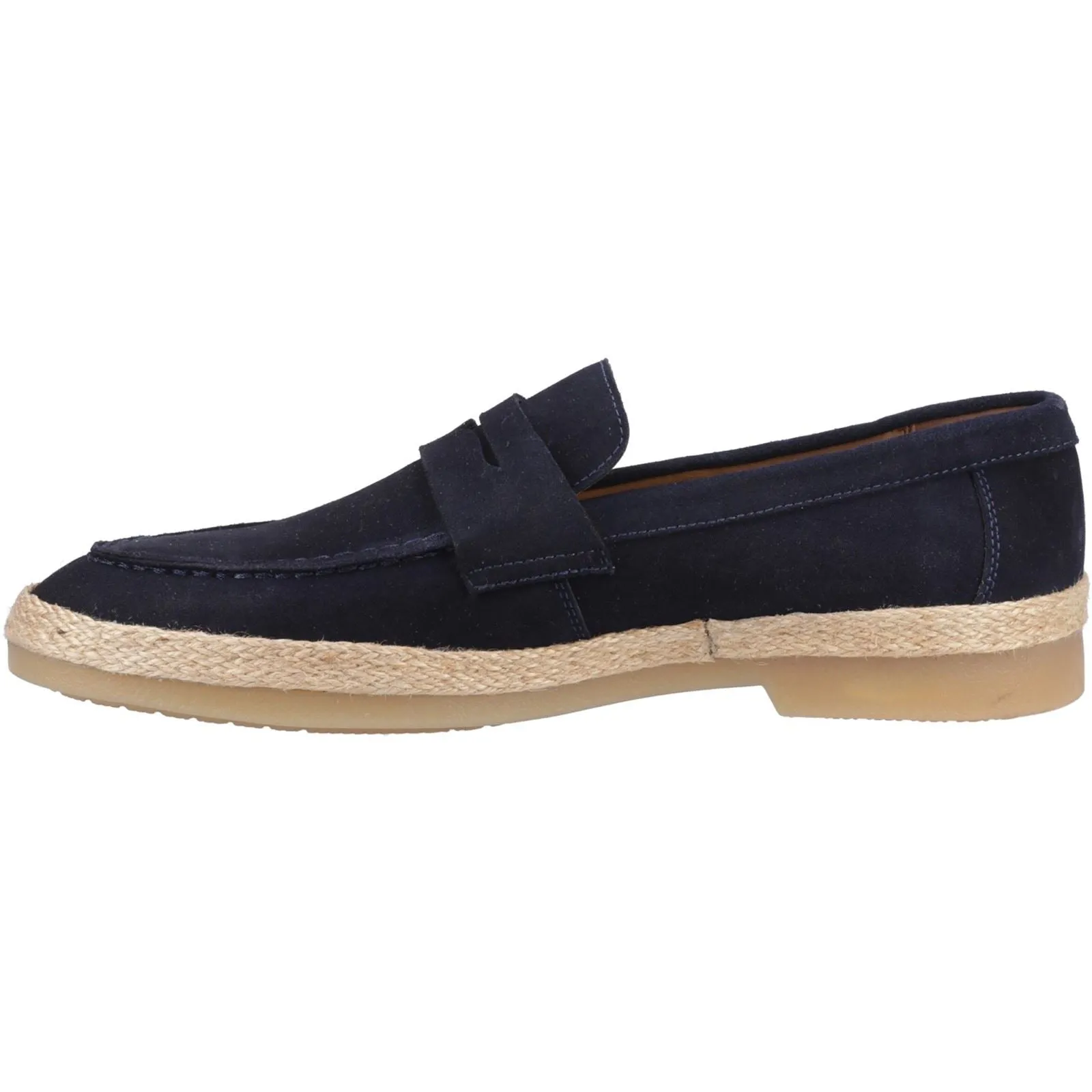 Hush Puppies Laurence Suede Men's Navy Loafers