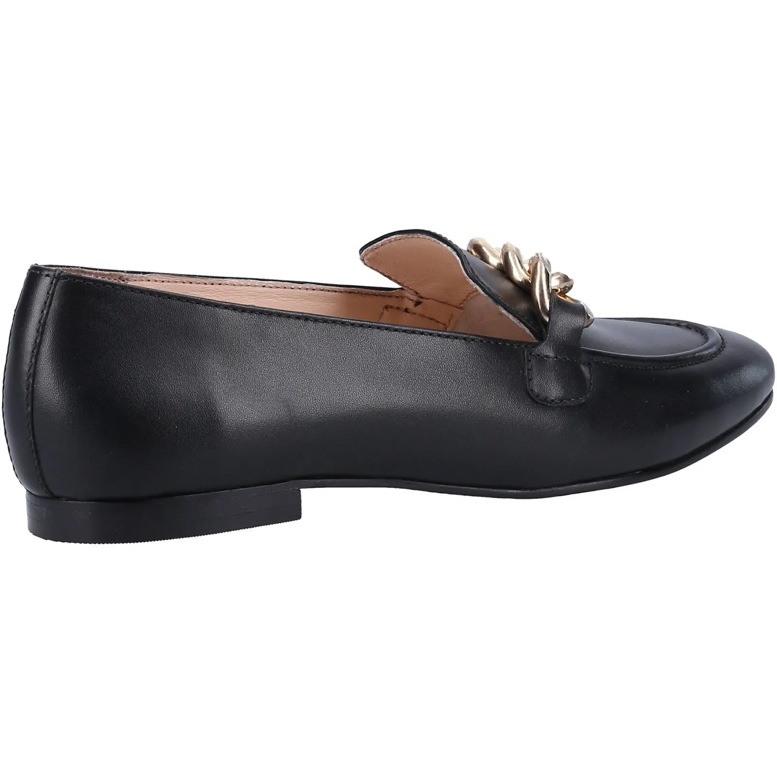 Hush Puppies Women's Harper Chain Loafer in Black