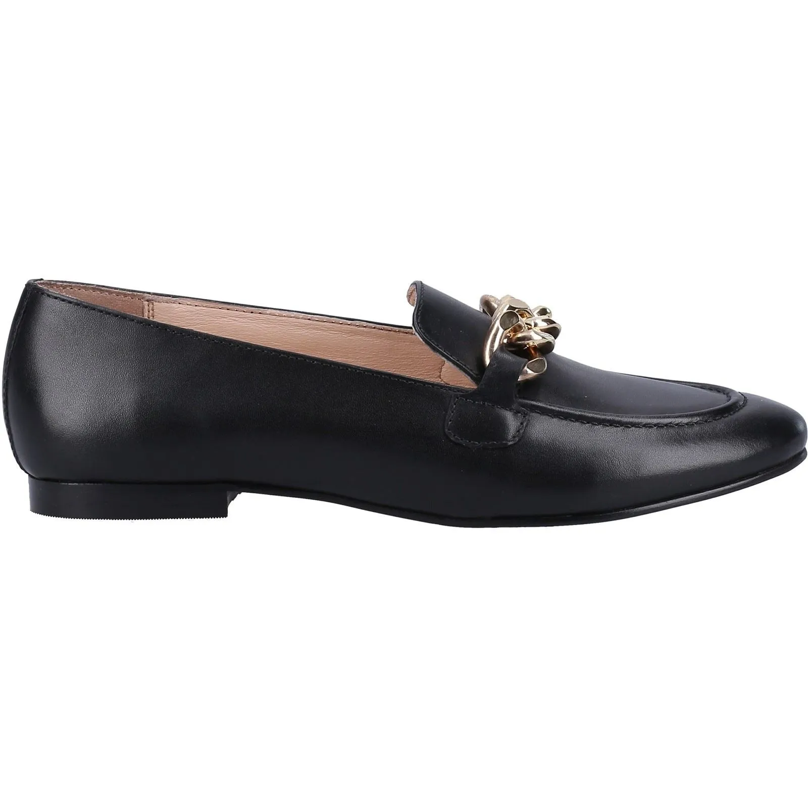 Hush Puppies Women's Harper Chain Loafer in Black