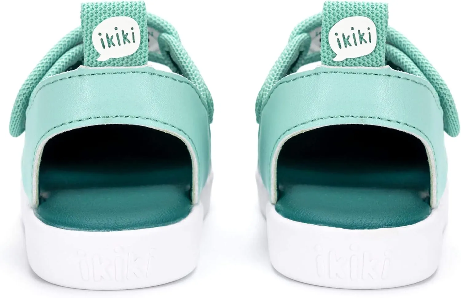 ikiki Non-Squeaky Sandals for Toddlers/Little Kids, Closed Toe