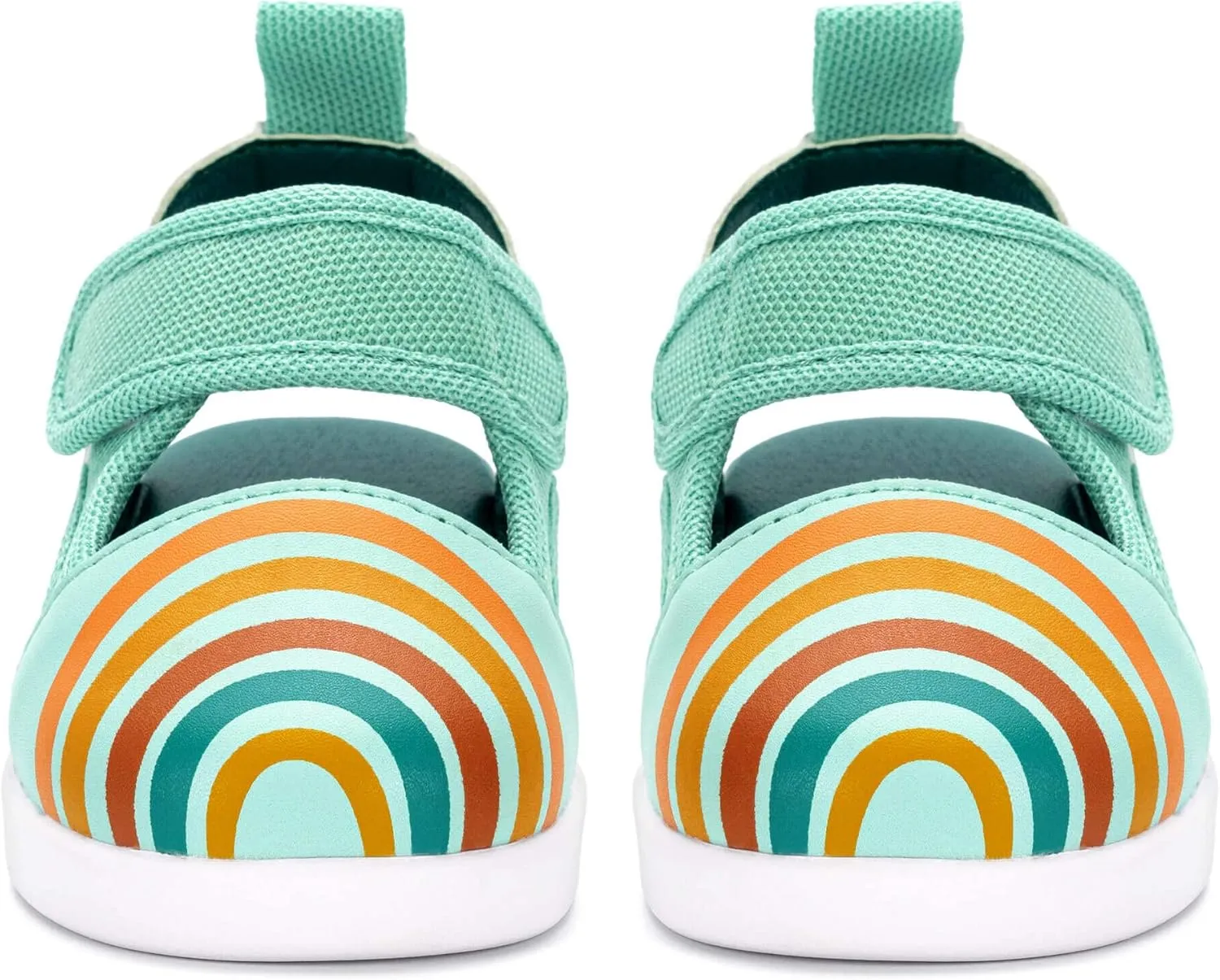 ikiki Non-Squeaky Sandals for Toddlers/Little Kids, Closed Toe