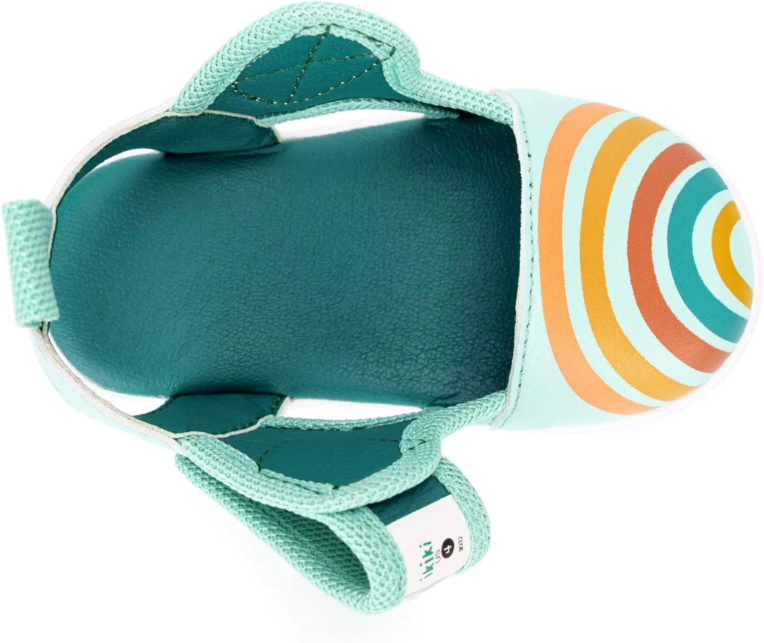 ikiki Non-Squeaky Sandals for Toddlers/Little Kids, Closed Toe