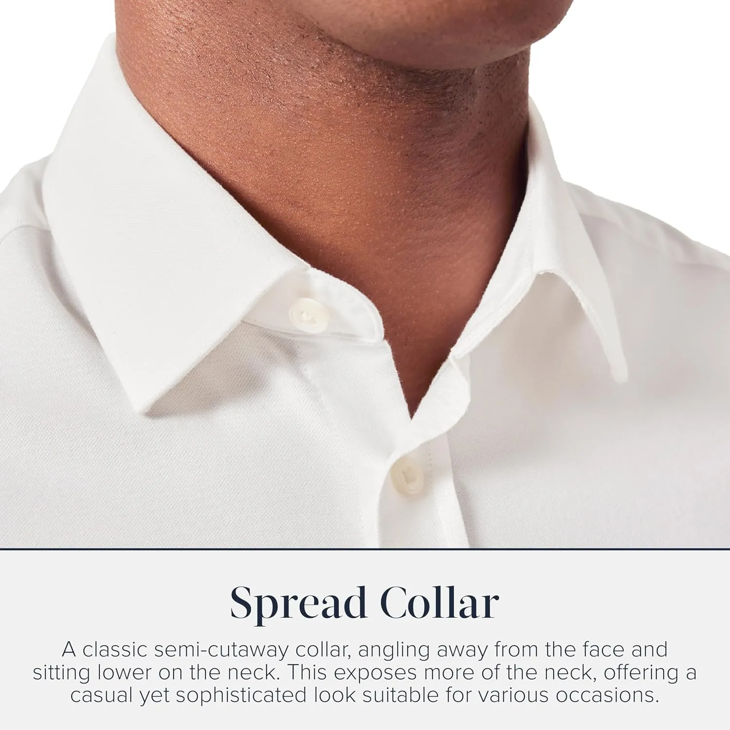 Jermyn Street Collection by Hawes and Curtis - Men's Short Sleeve White Dress Shirt – 100% Cotton Oxford, Regular Fit