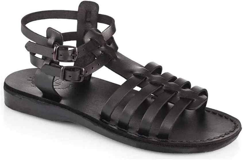 Jerusalem Sandals Leah - Leather Gladiator Sandal - Womens Sandals