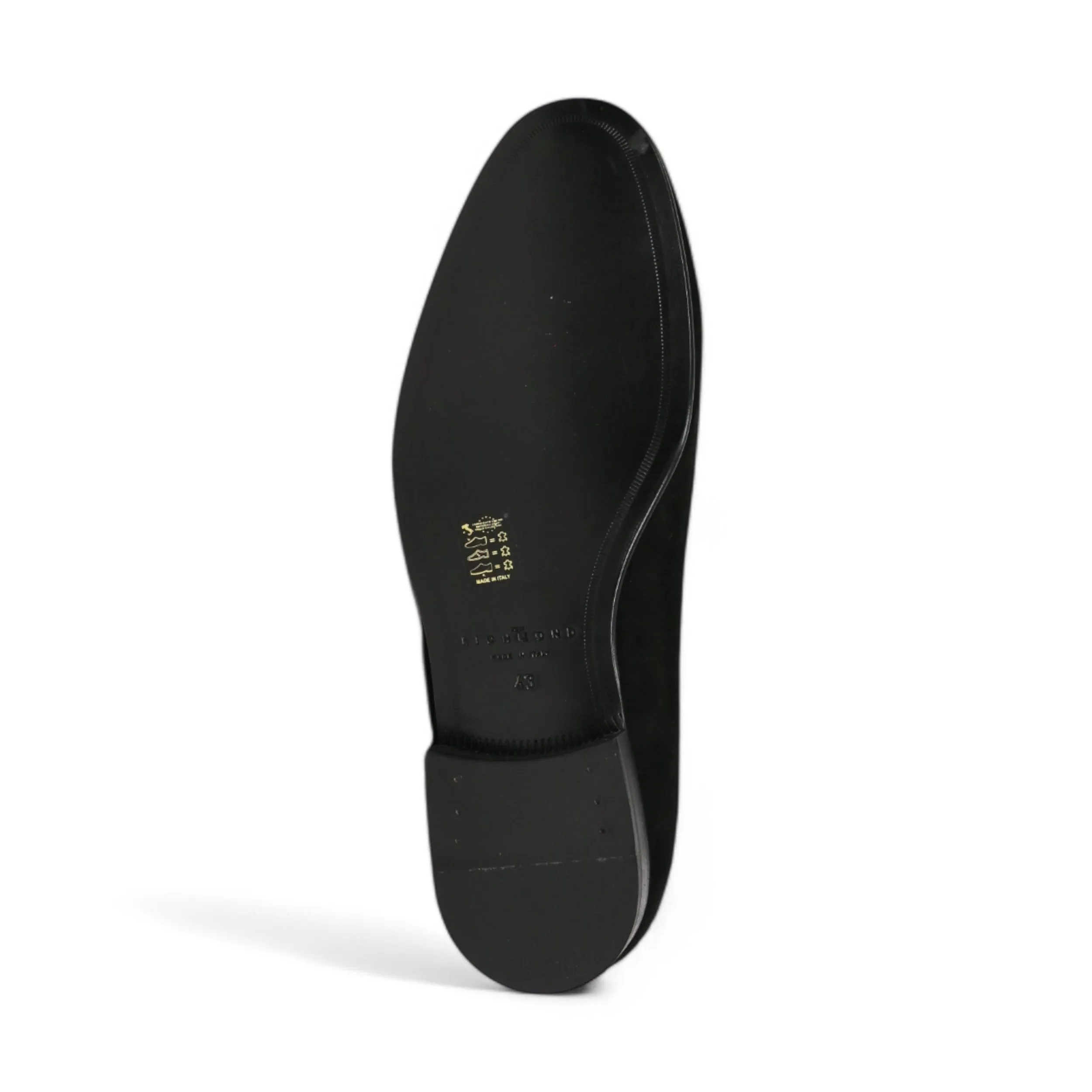 John Richmond 15787 Men's Shoes Suede Leather Slip-On Loafer (JR1010)