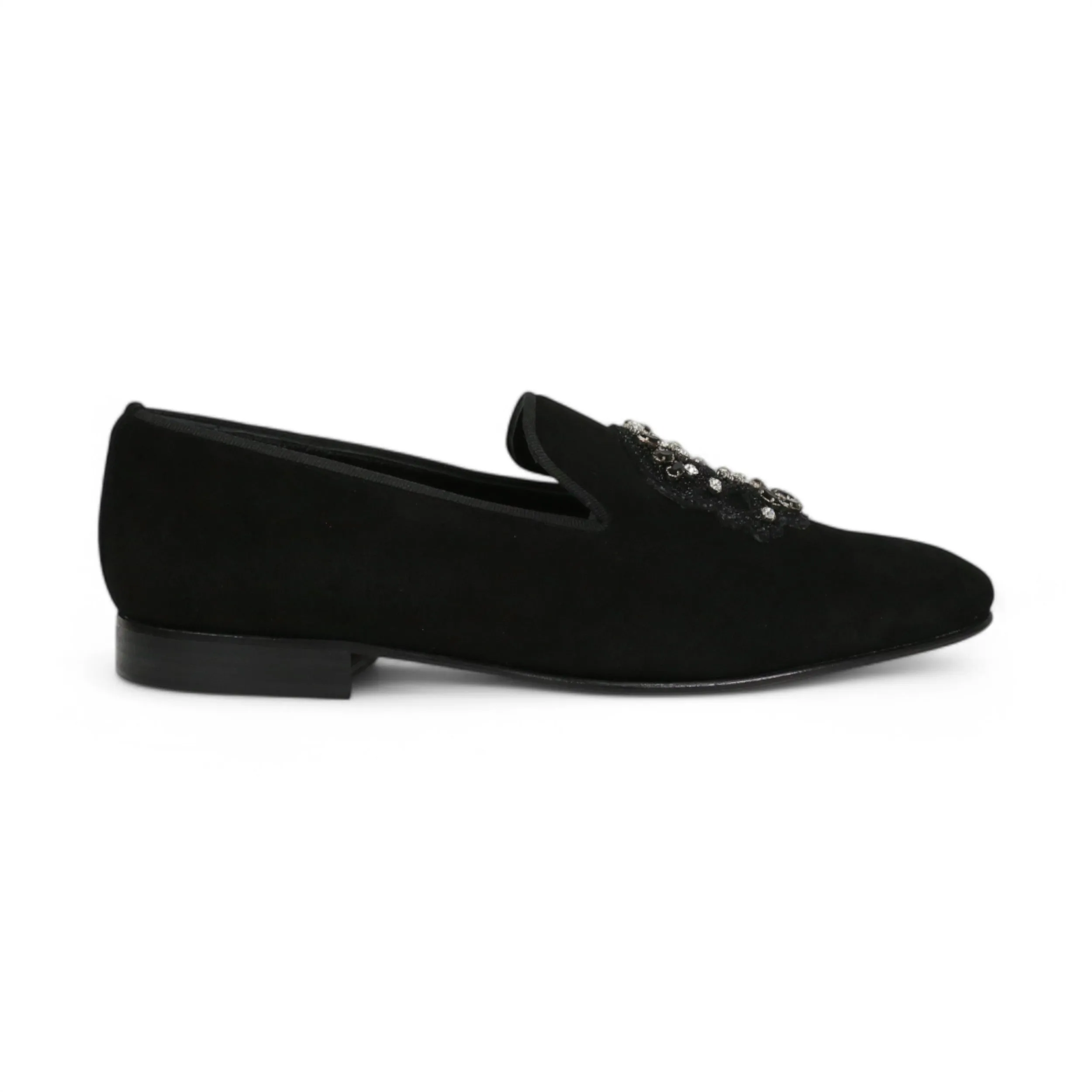 John Richmond 15787 Men's Shoes Suede Leather Slip-On Loafer (JR1010)
