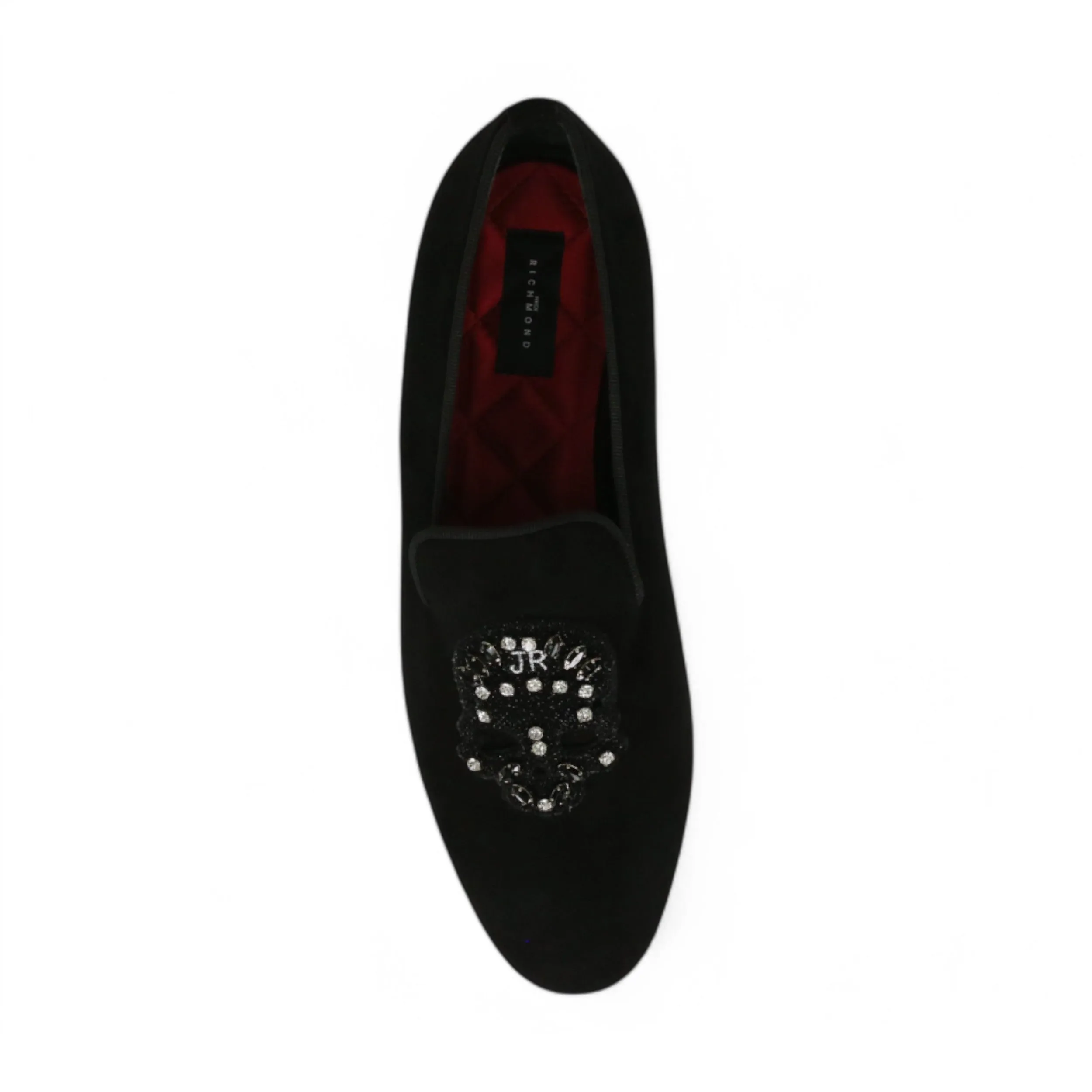 John Richmond 15787 Men's Shoes Suede Leather Slip-On Loafer (JR1010)