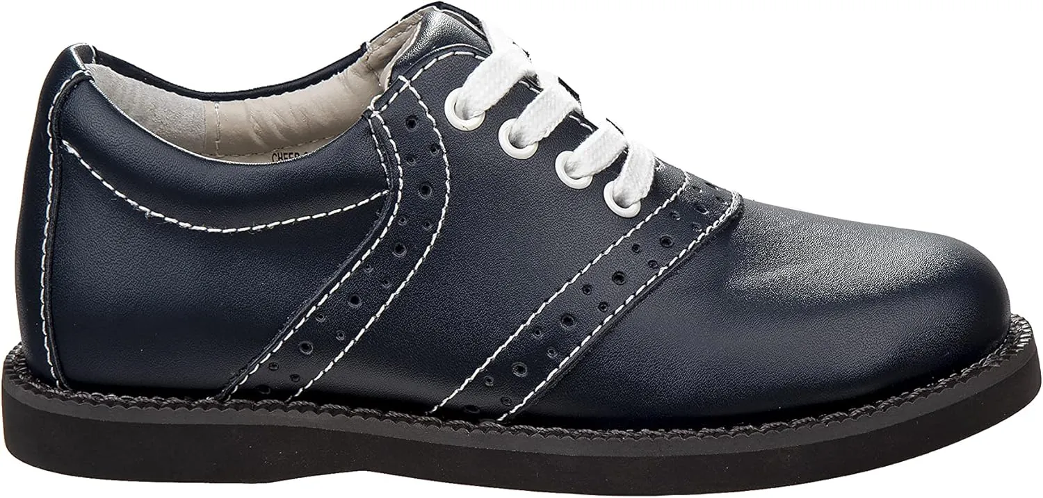 Josmo Women's Cheer Oxford Saddle Uniform School Leather Shoes