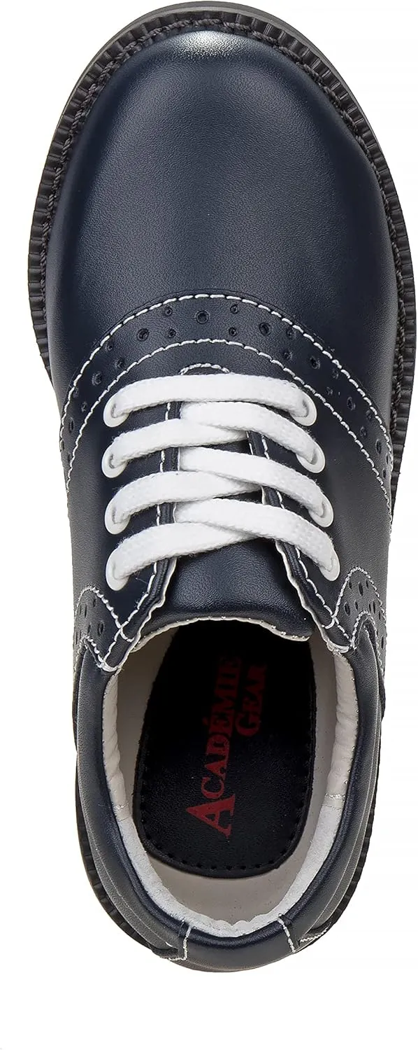 Josmo Women's Cheer Oxford Saddle Uniform School Leather Shoes