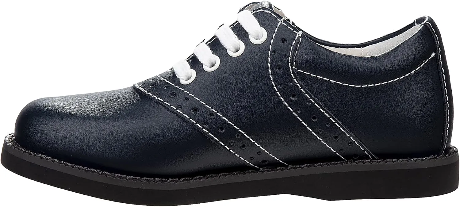 Josmo Women's Cheer Oxford Saddle Uniform School Leather Shoes