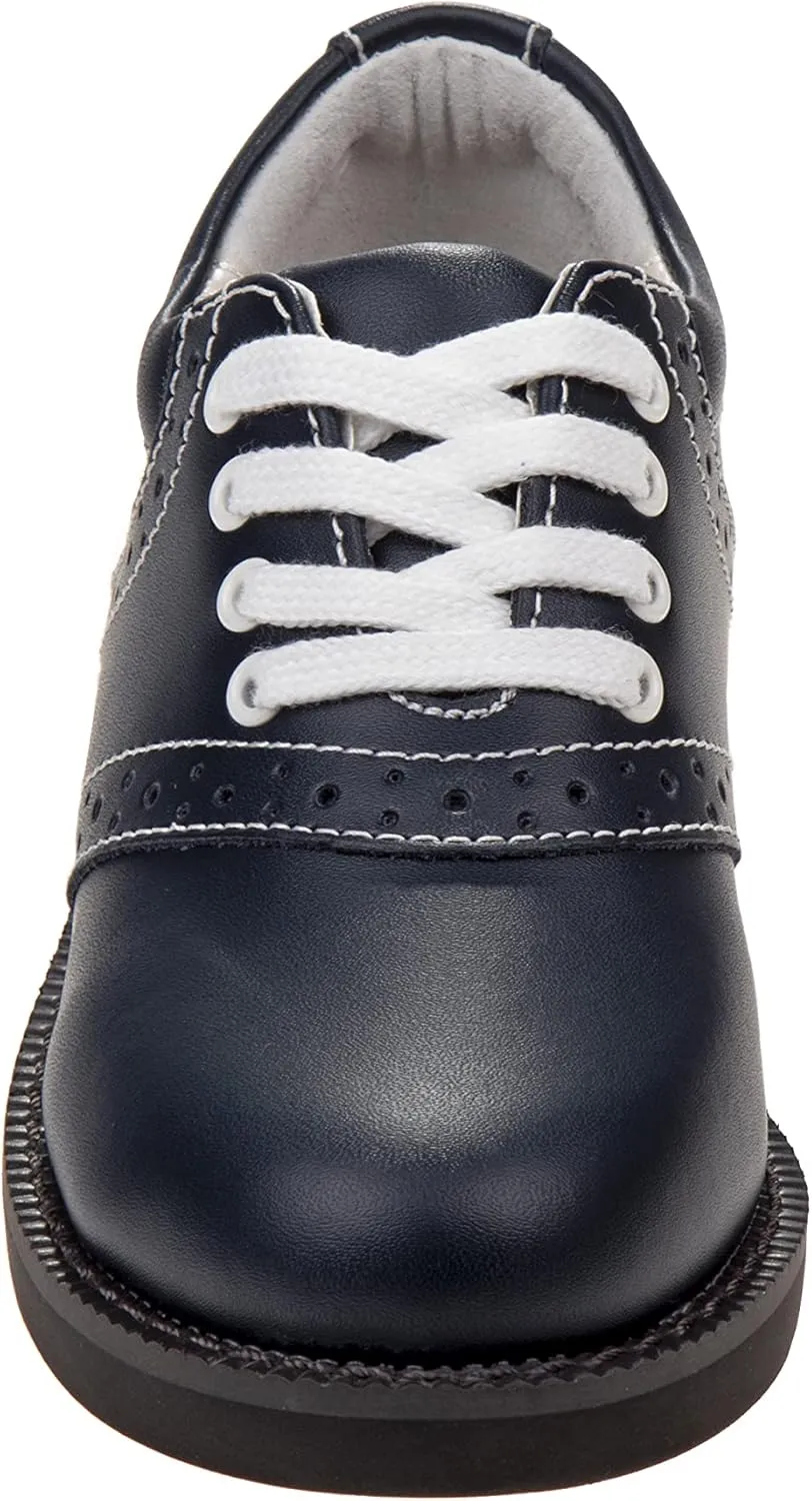 Josmo Women's Cheer Oxford Saddle Uniform School Leather Shoes
