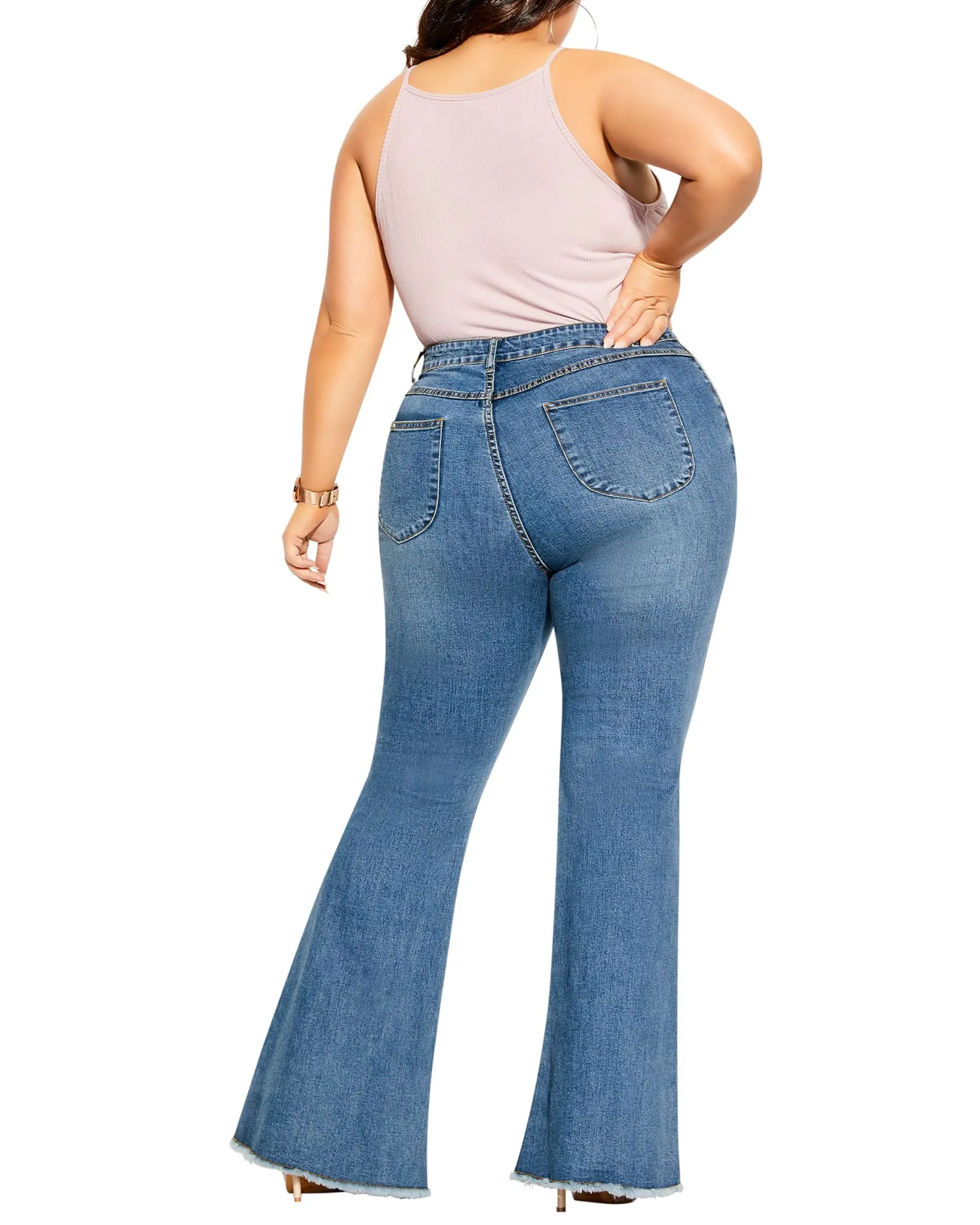 Juliette Classic Flare Jean | Light Wash