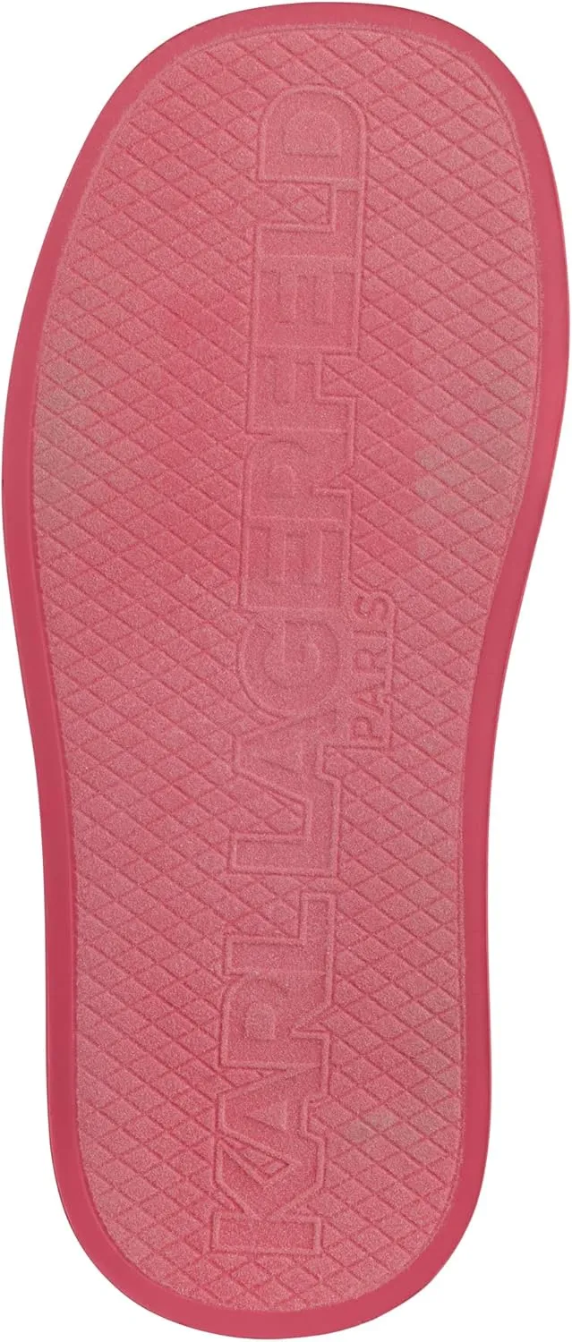 Karl Lagerfeld Paris Women's Cushioned Insole Everyday Ohare-Platform Slide Sandal
