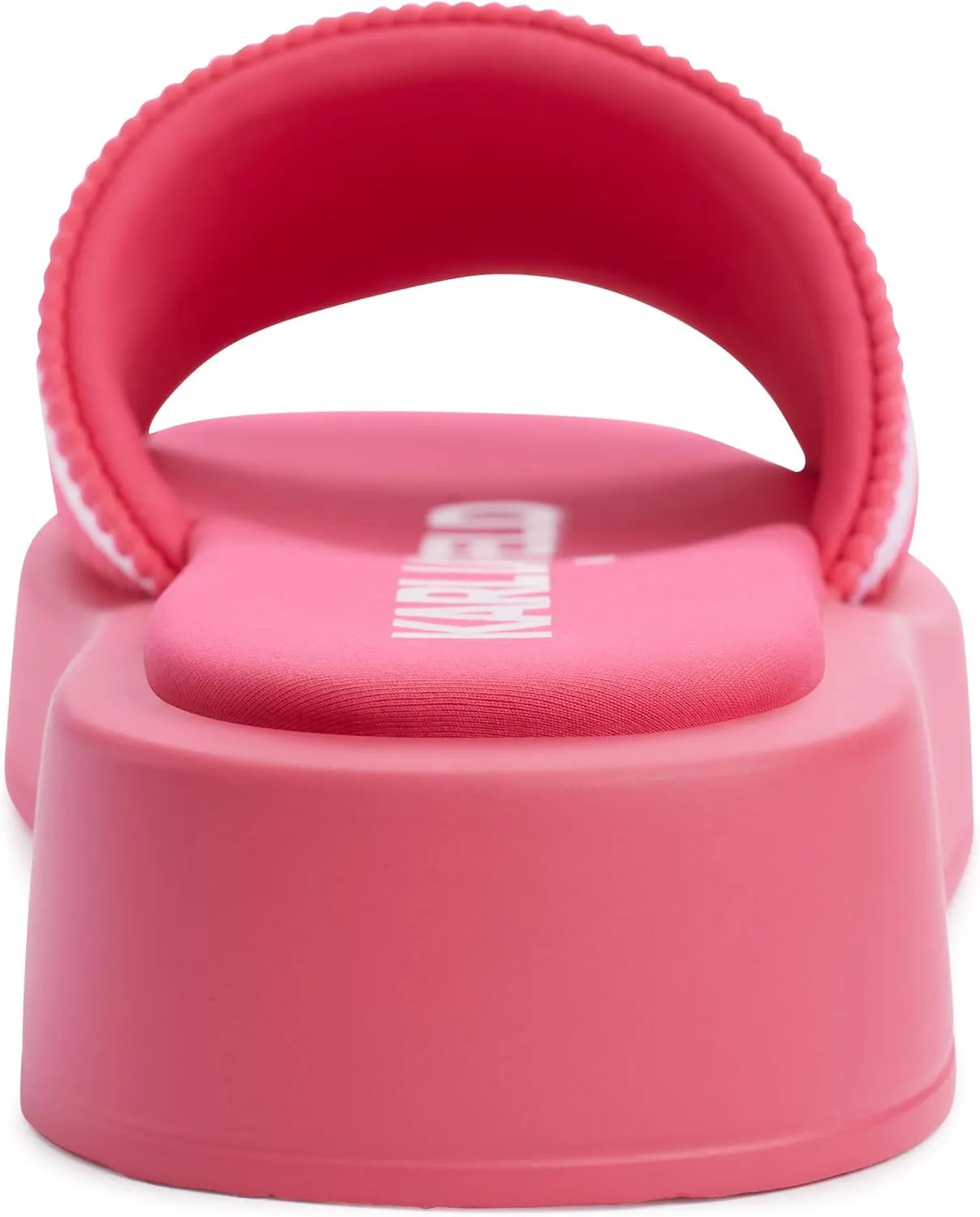 Karl Lagerfeld Paris Women's Cushioned Insole Everyday Ohare-Platform Slide Sandal