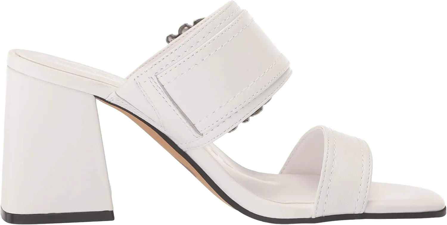 KARL LAGERFELD womens Sylvie Ornamented Dress Sandal