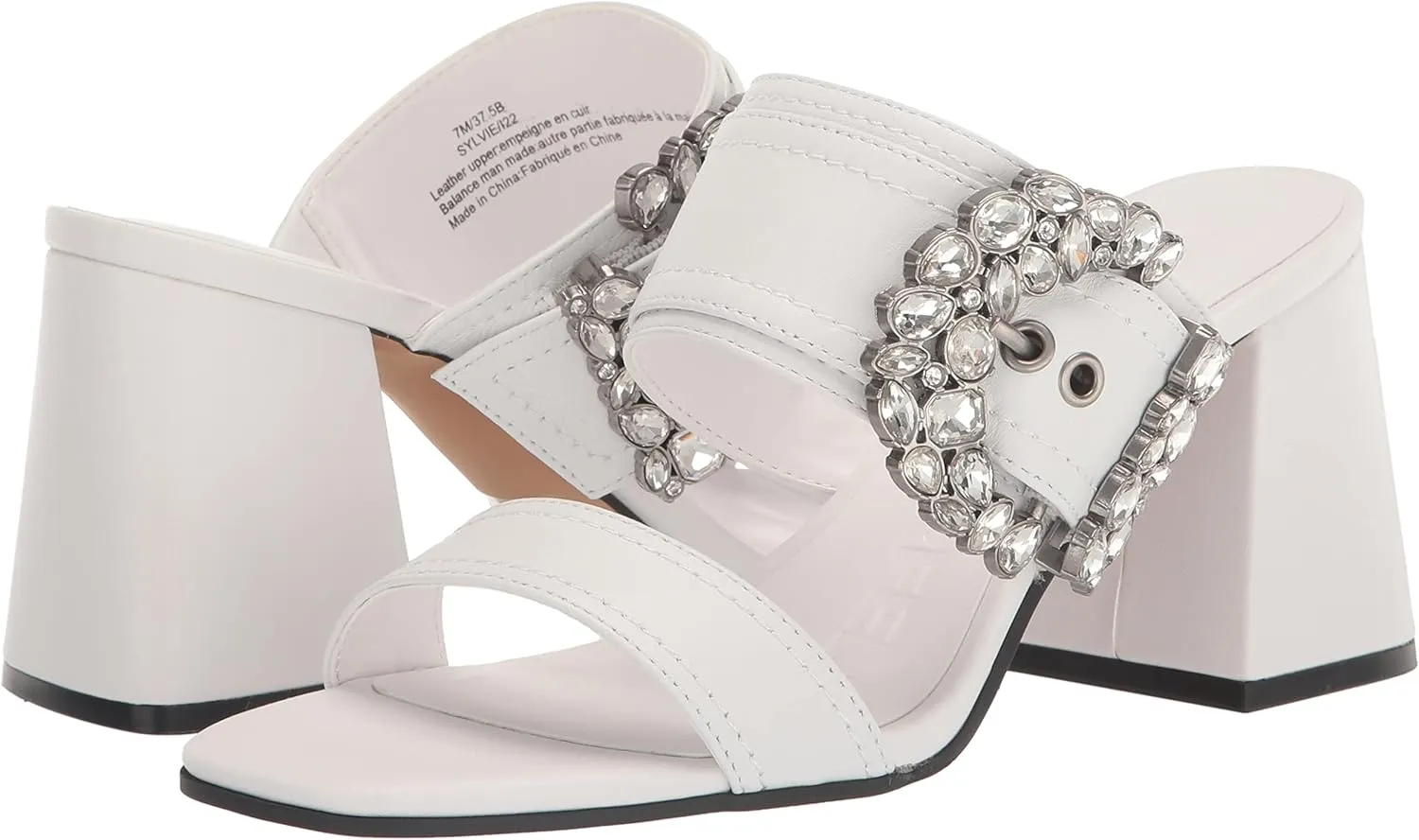 KARL LAGERFELD womens Sylvie Ornamented Dress Sandal