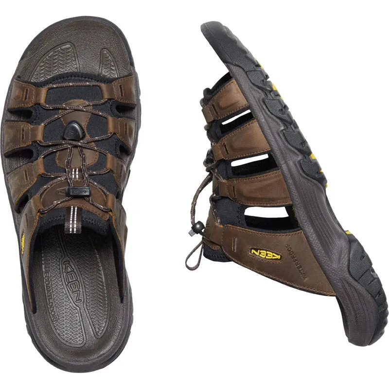 Keen - Targhee 3 Slide - Bison / Mulch Waterproof Leather