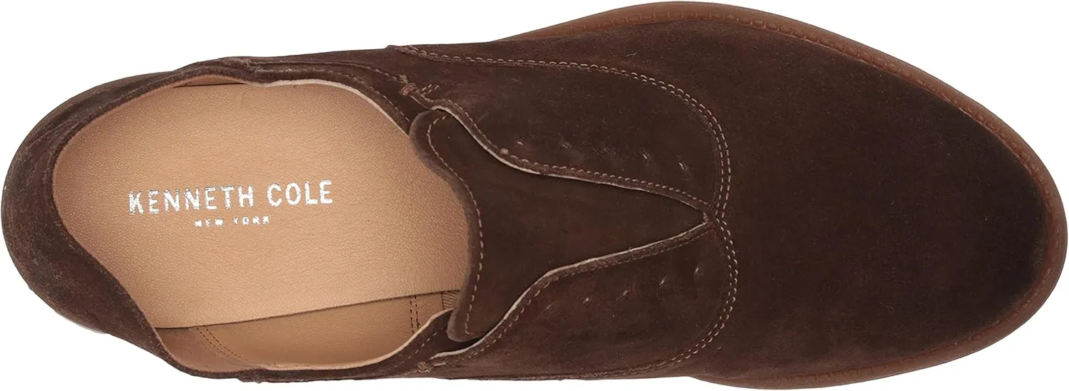Kenneth Cole Men's Rustin Laceless Crushback Slip-on Oxford