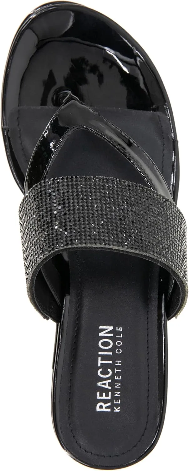 Kenneth Cole REACTION Women's Pepea Cross Jwl Wedge Sandal