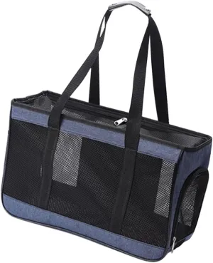 KESYOO Portable Pet Carrier Bag Outdoor Cat Carrier with Shoulder Strap Breathable Mesh Design for Travel and Sightseeing Comfortable for Cats and Kittens