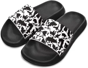 Kid's Beach Slippers, Ultra Soft Cushion Flat Slippers Sandals Non Slip Quick Drying House Slides Shower Sandals