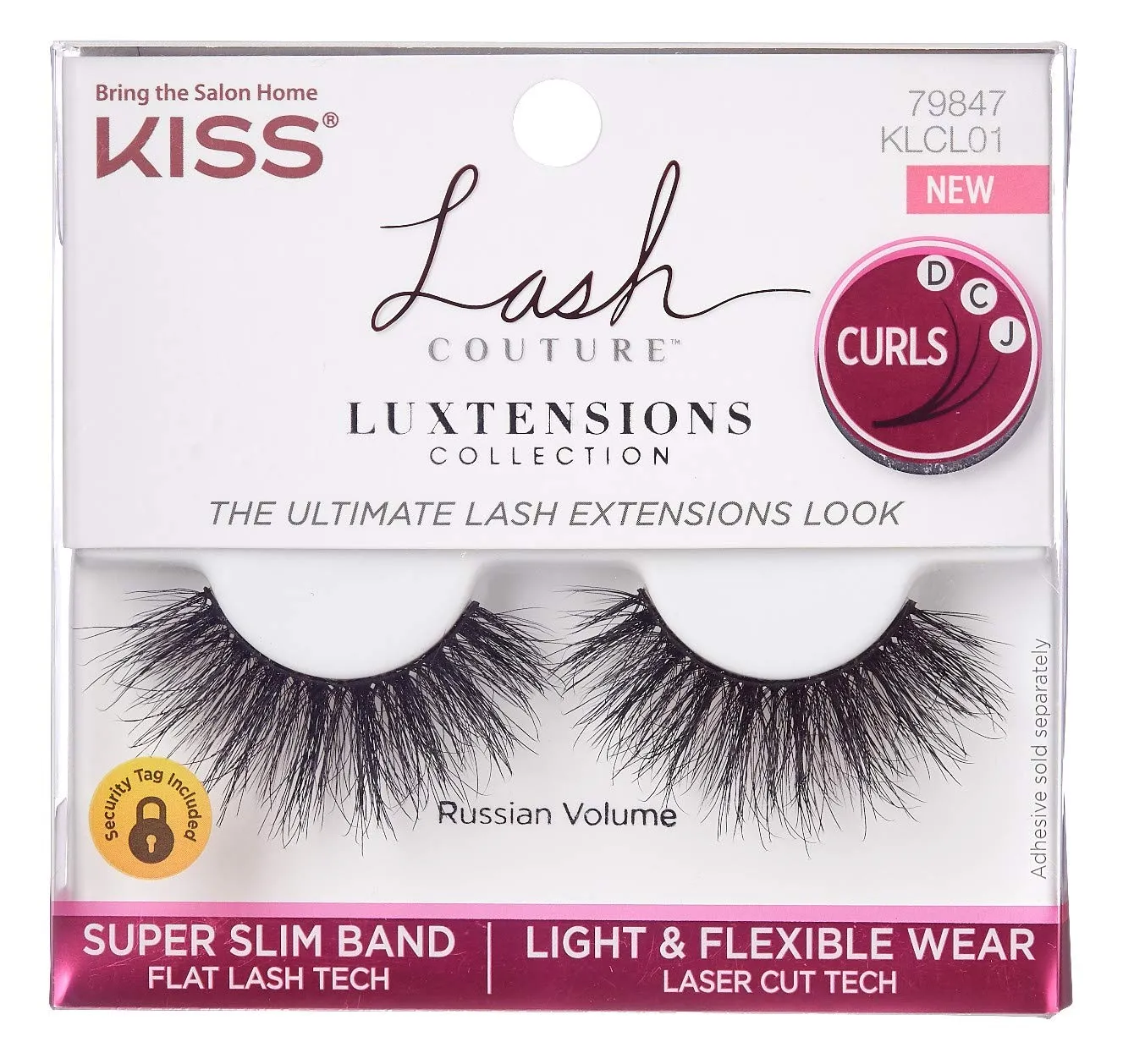 Kiss Lash Couture Luxtensions Russian Volume (Pack of 6)