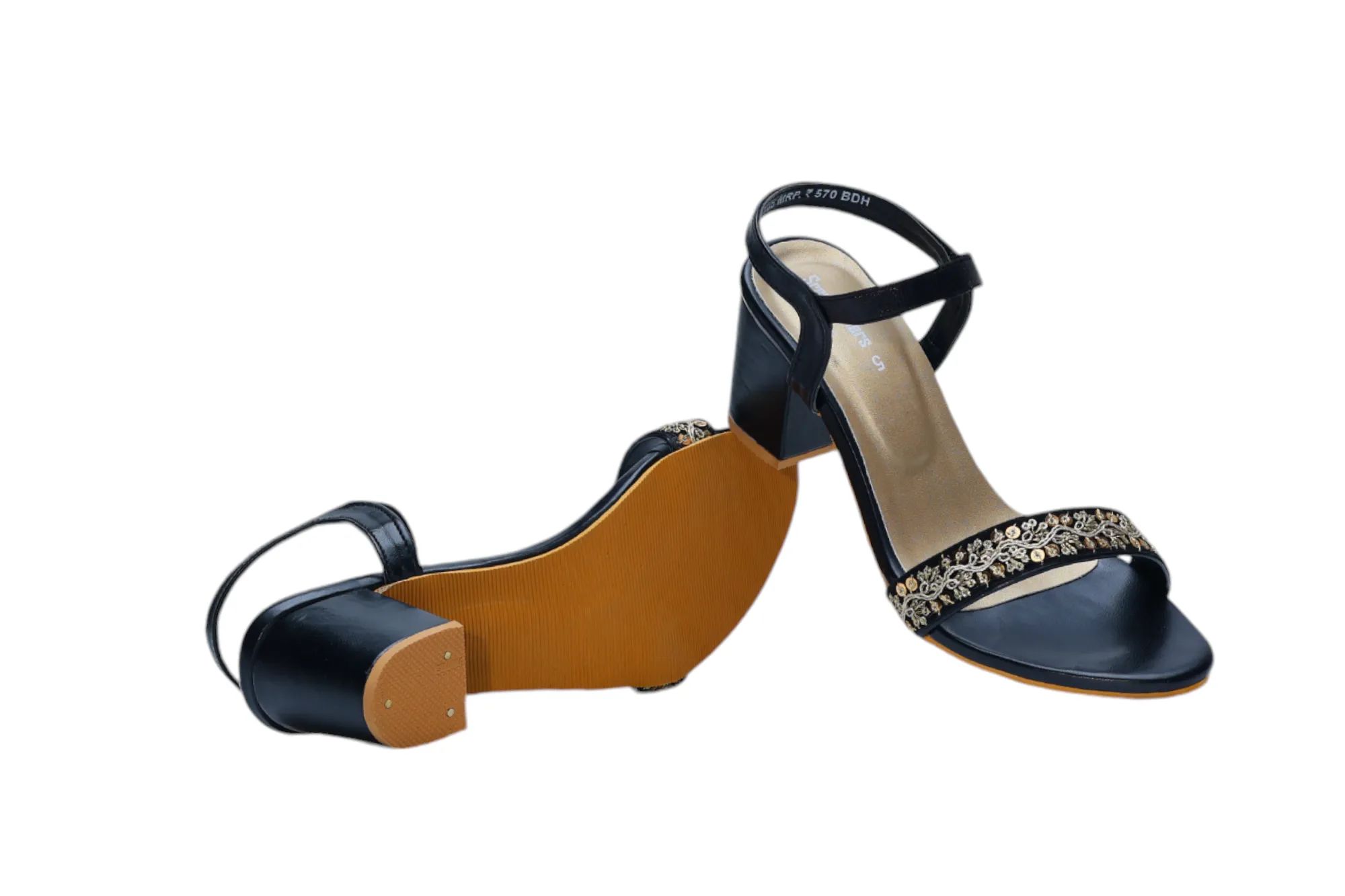 LADIES HEEL SANDAL 410105