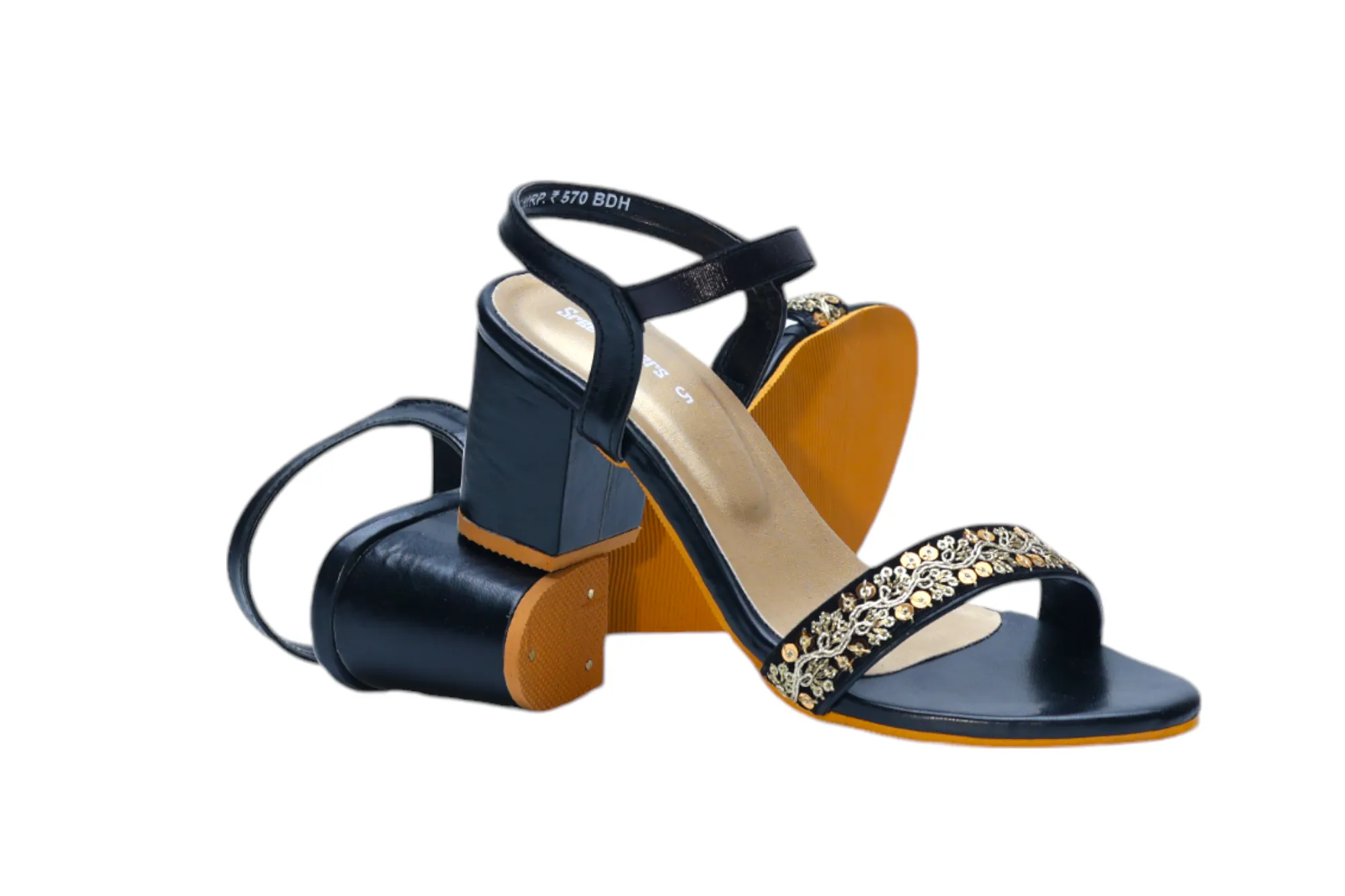 LADIES HEEL SANDAL 410105