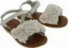 L'Amour Flower Sandals in White-Style K776