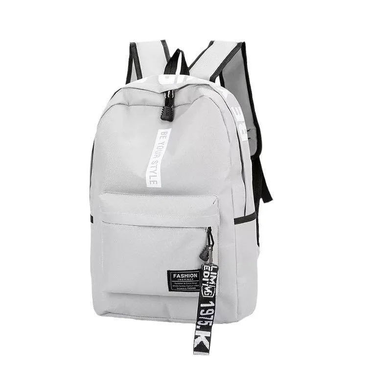 Large Capacity Junior High Fashion Fresh Backpacks
