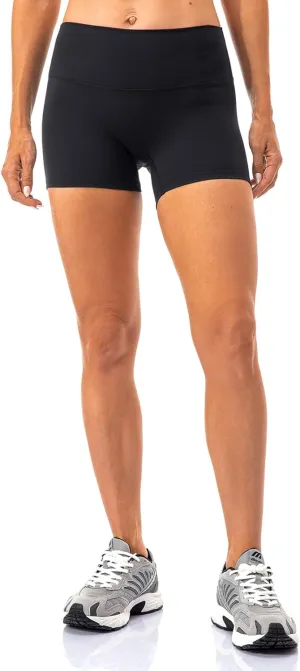 Lavento Women's All Day Soft Yoga Shorts 4"/ 6" - Workout Gym Running Active Biker Short for Woman