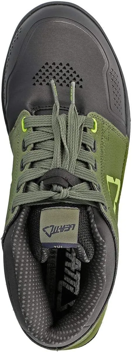 Leatt Men's Shoe 3.0 Flat V22 Ventilated Puncture Resistant Flexible Low-Profile Padded Moisture-Wicking Cycling