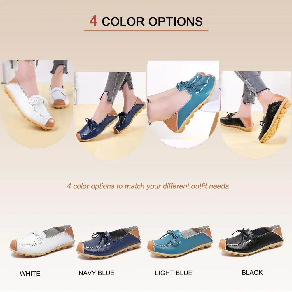 Loafers for Women,Lightweight Slip on,Soft Driving Shoes,Casual Flat Shoes