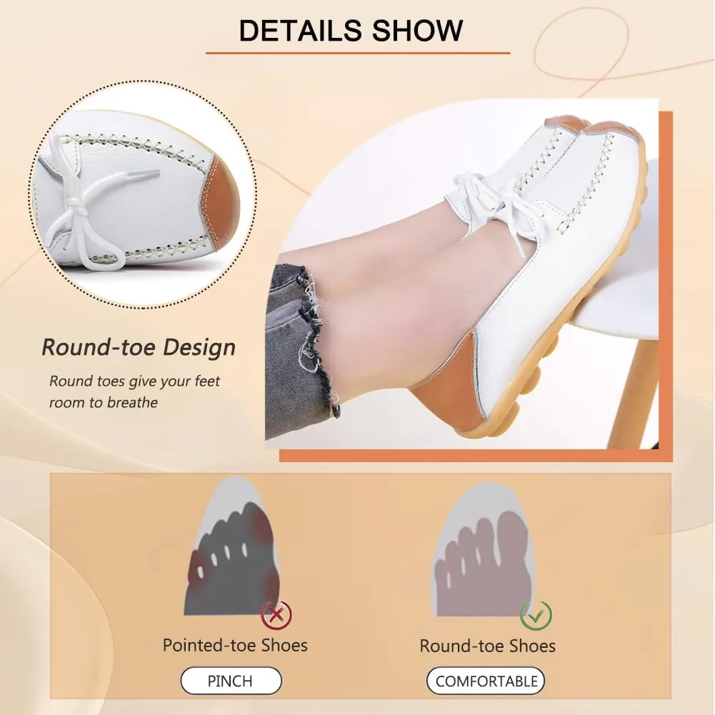 Loafers for Women,Lightweight Slip on,Soft Driving Shoes,Casual Flat Shoes