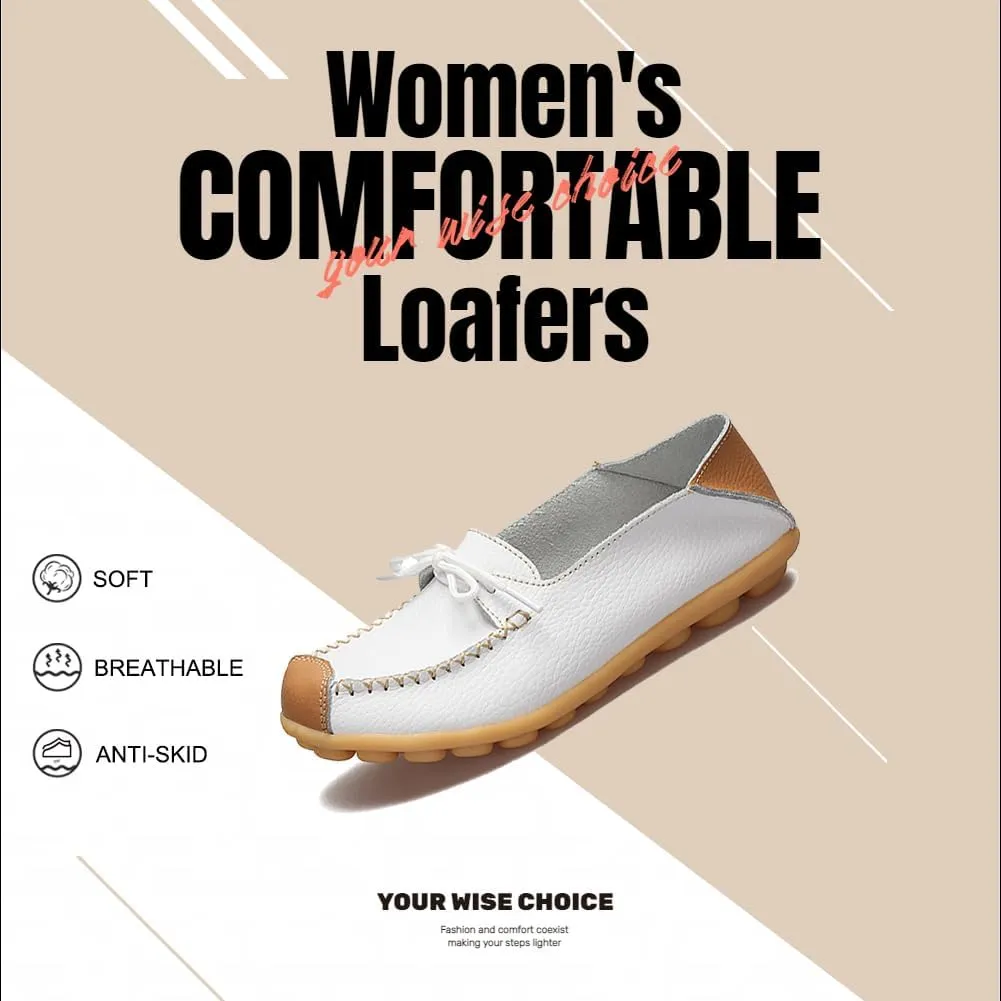 Loafers for Women,Lightweight Slip on,Soft Driving Shoes,Casual Flat Shoes