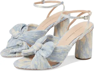 Loeffler Randall Women's Camellia Pleated Bow Heel with Ankle Strap