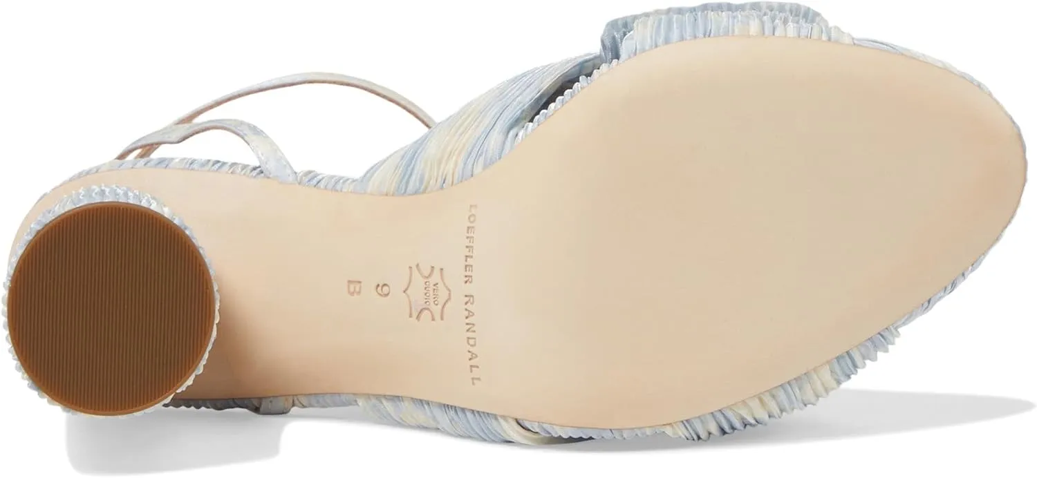 Loeffler Randall Women's Camellia Pleated Bow Heel with Ankle Strap