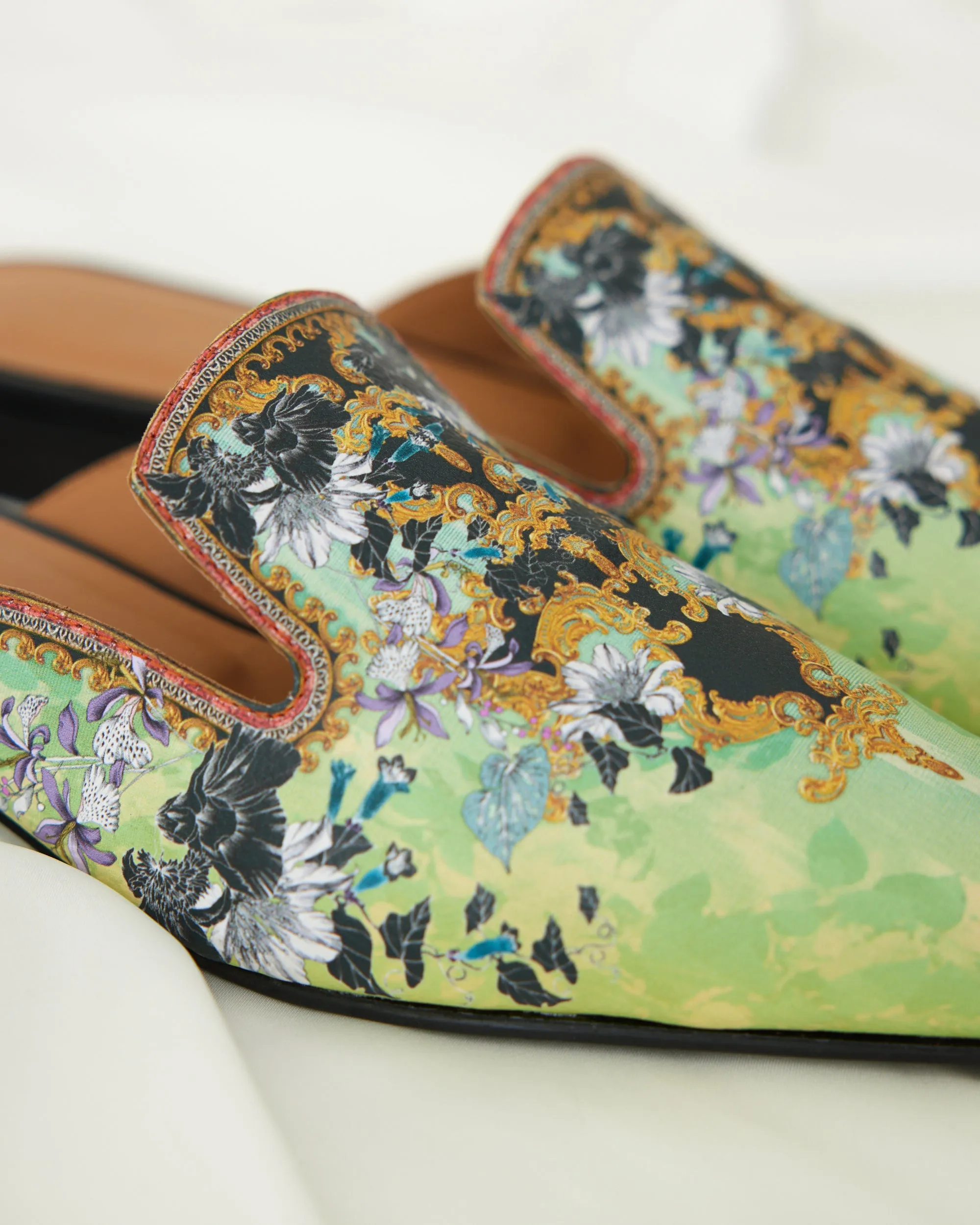 Love in Portofino (Maldives) - Mule : Aqua/Lime