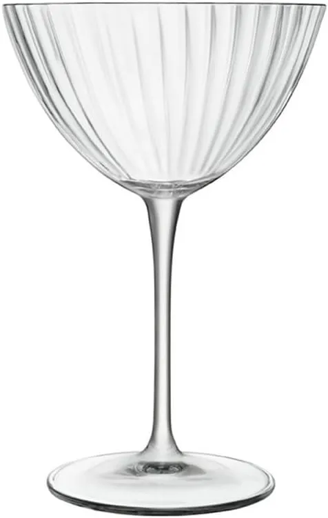 Luigi Bormioli Optica 7.4 oz. Martini Stem,Set of 4