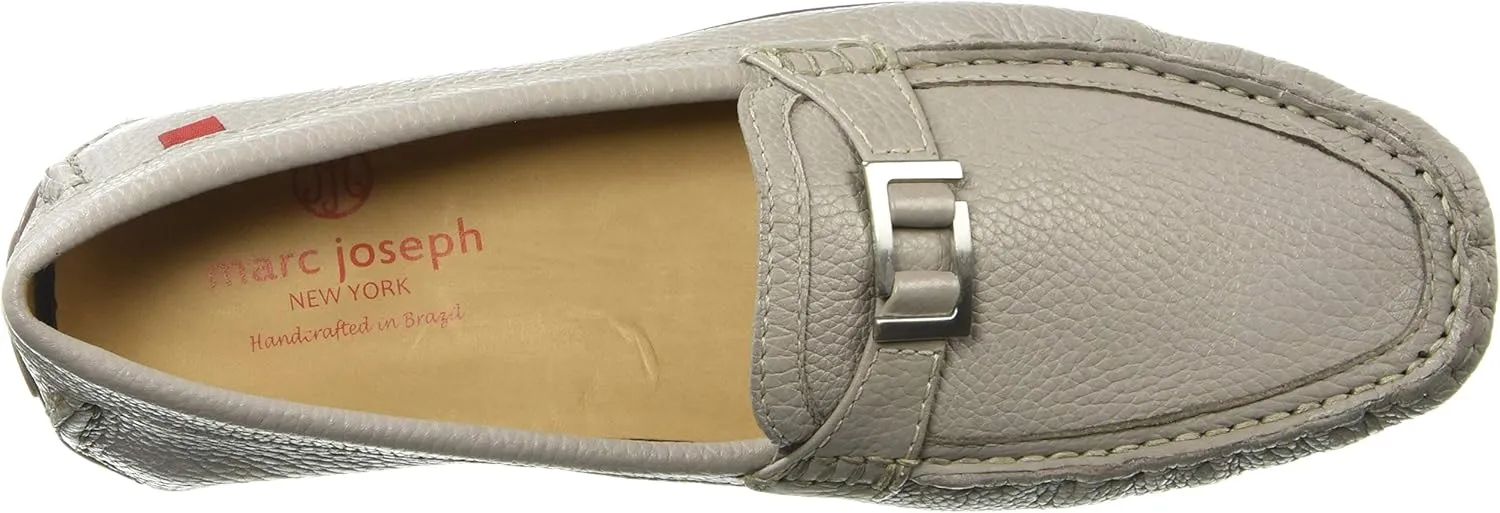 Marc Joseph New York Men's Made in Brazil Leather/Metal Bit Driving Loafer