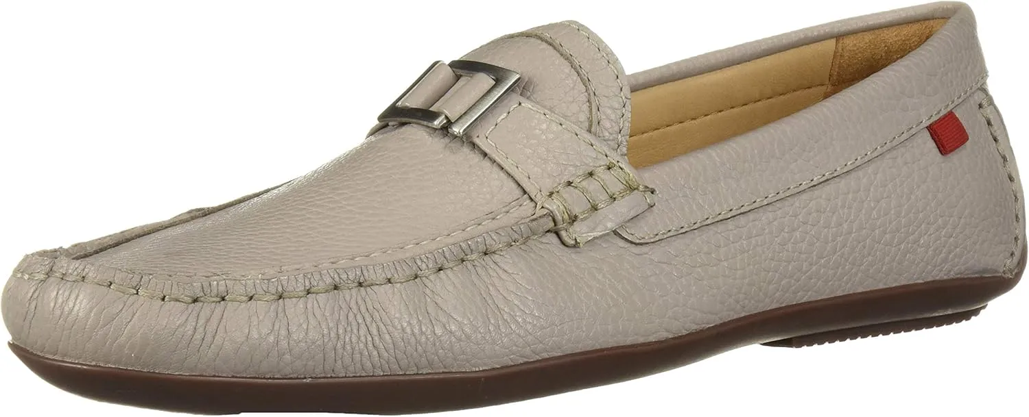 Marc Joseph New York Men's Made in Brazil Leather/Metal Bit Driving Loafer