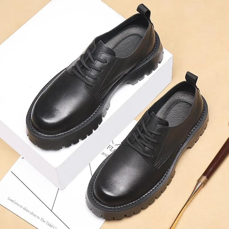 Men Classic Gradient Design Oxford Casual Work Office Comfortable Business Shoes